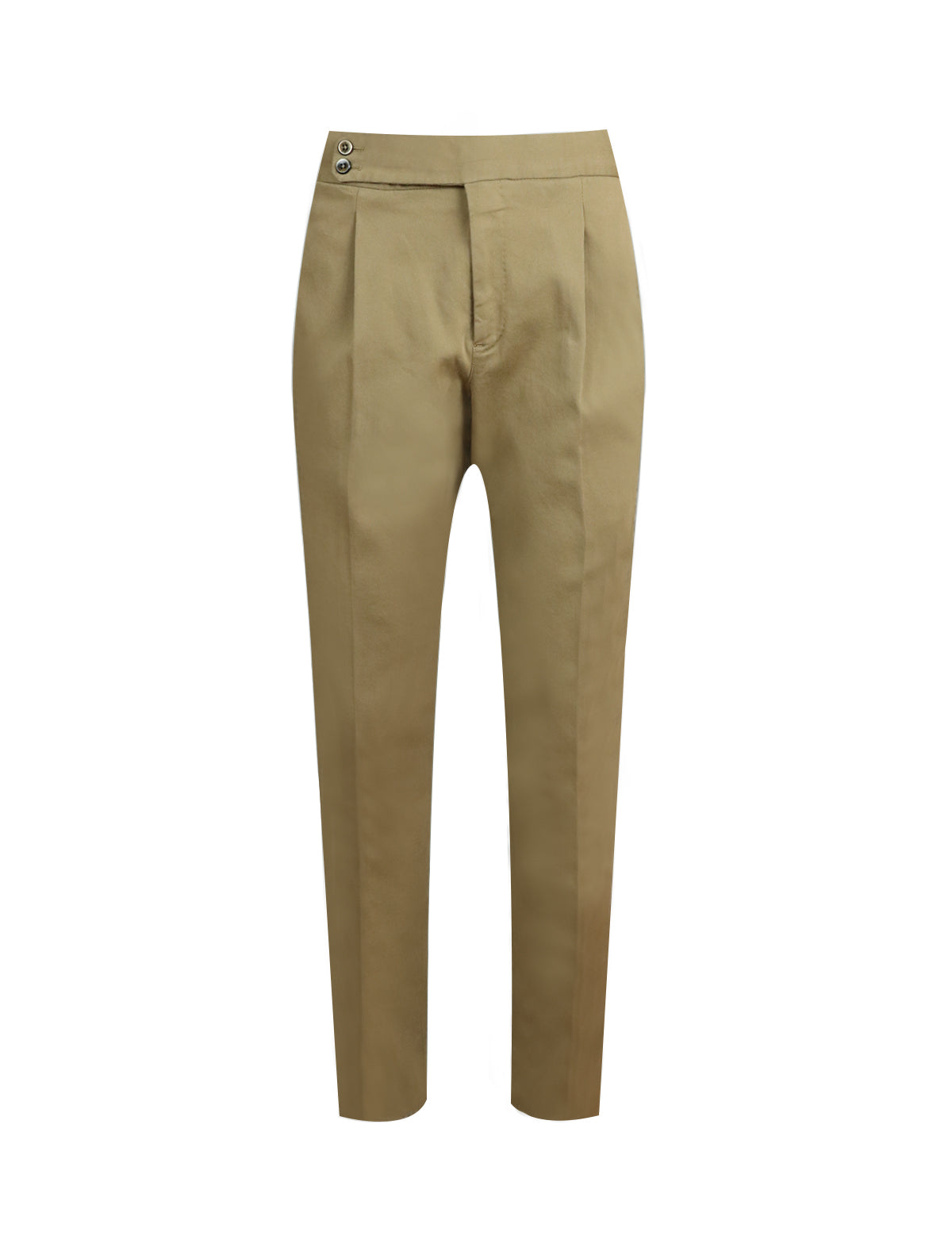 PT Torino Cotton Tapered Trouser in Camel