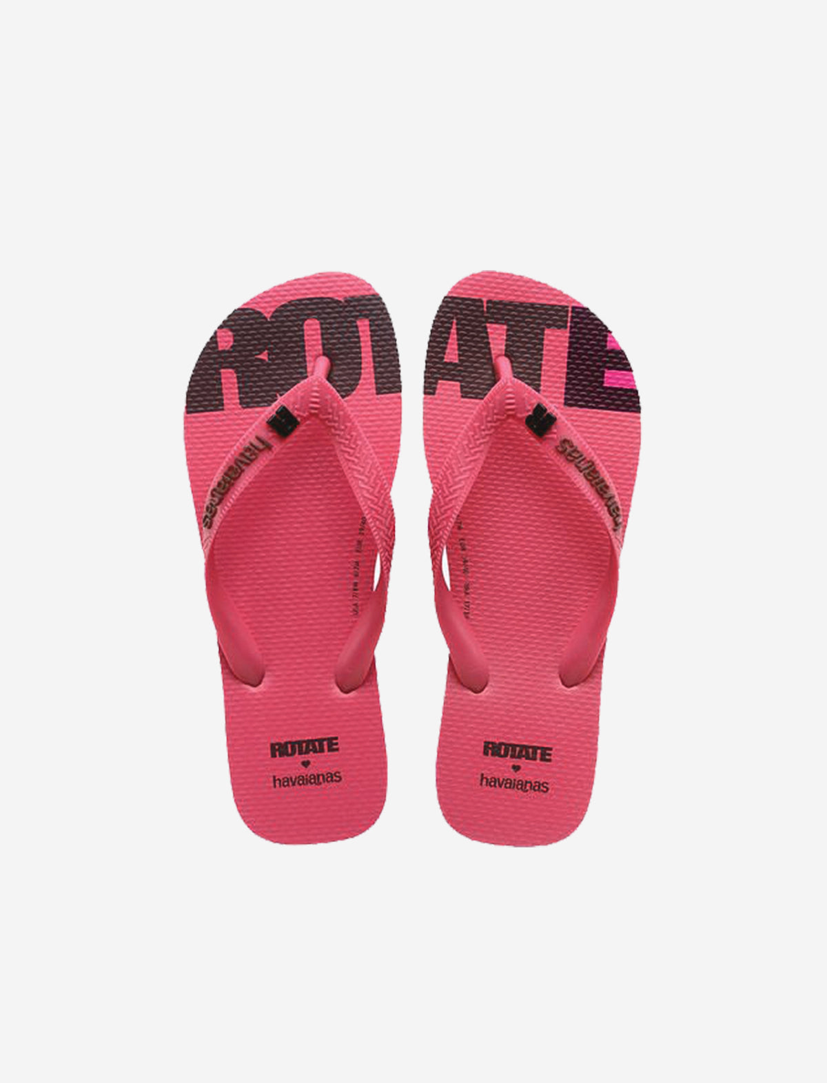 ROTATE X HAVAIANAS Flip Flops in Pink Flux