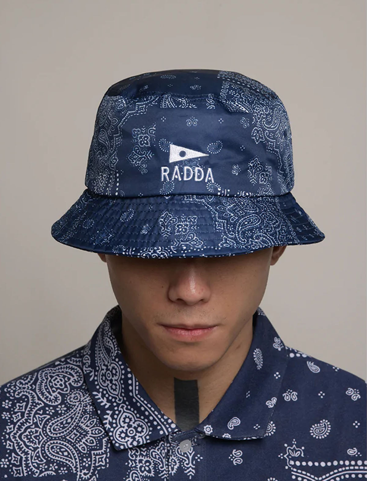 RADDA GOLF Macross Bucket Hat in Indigo