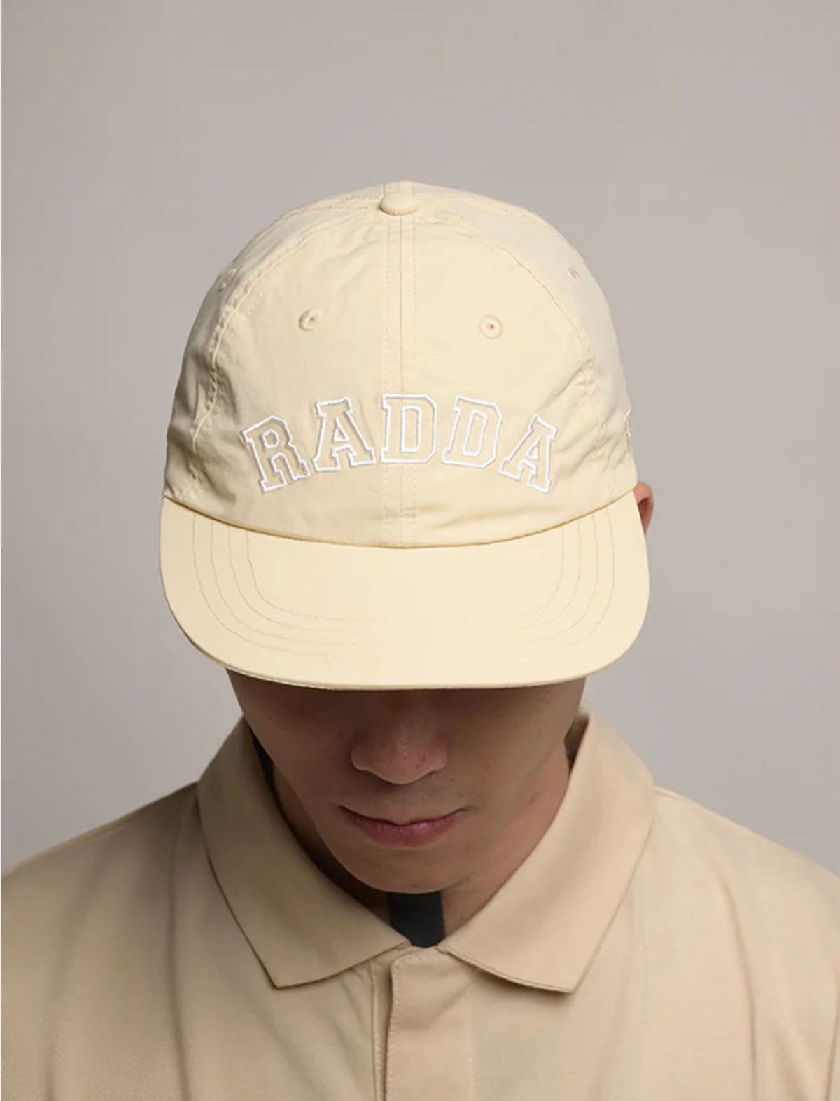 RADDA GOLF Akira Nylon Hat in Beige