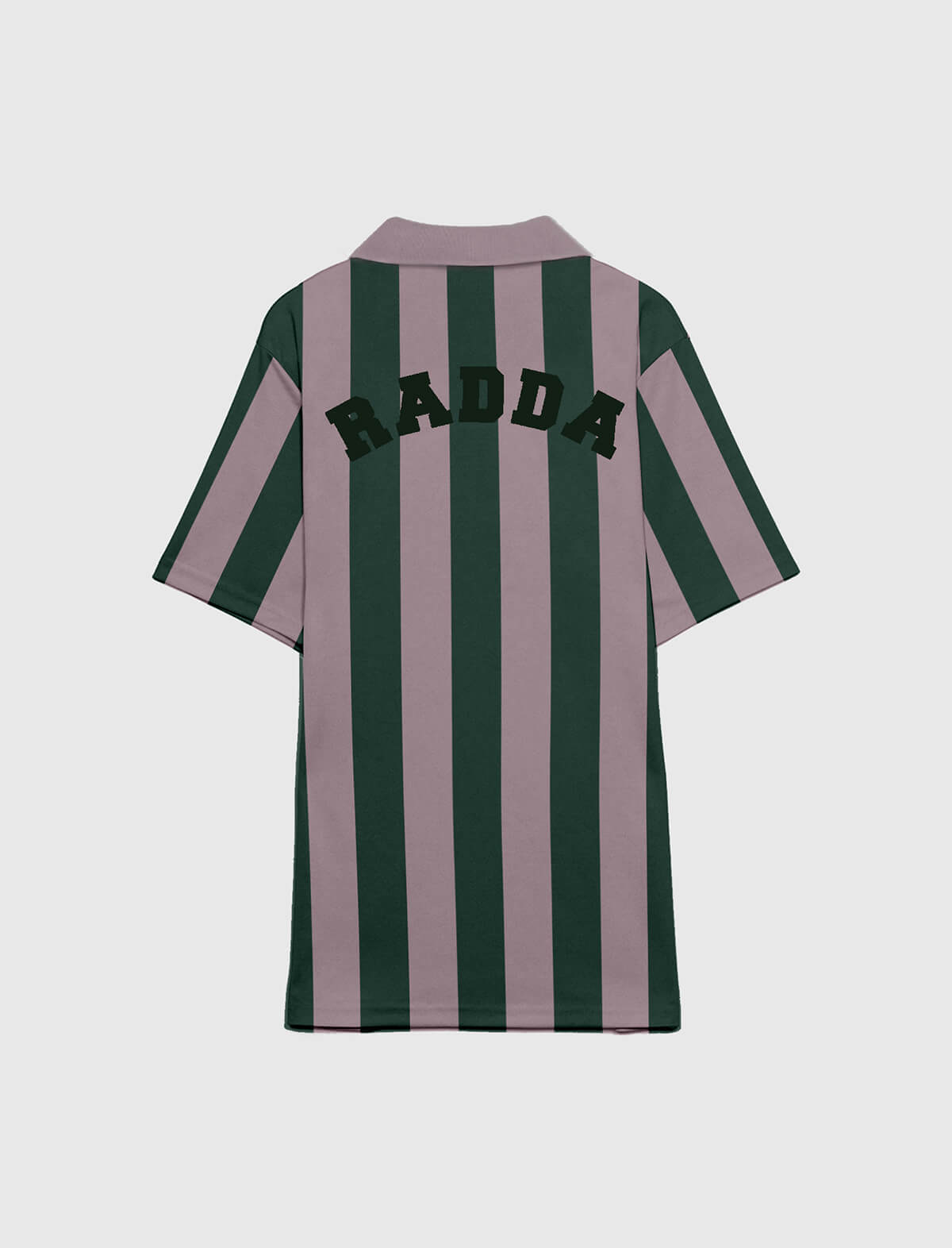 RADDA GOLF Ranma Polo Shirt in Taupe/Forest