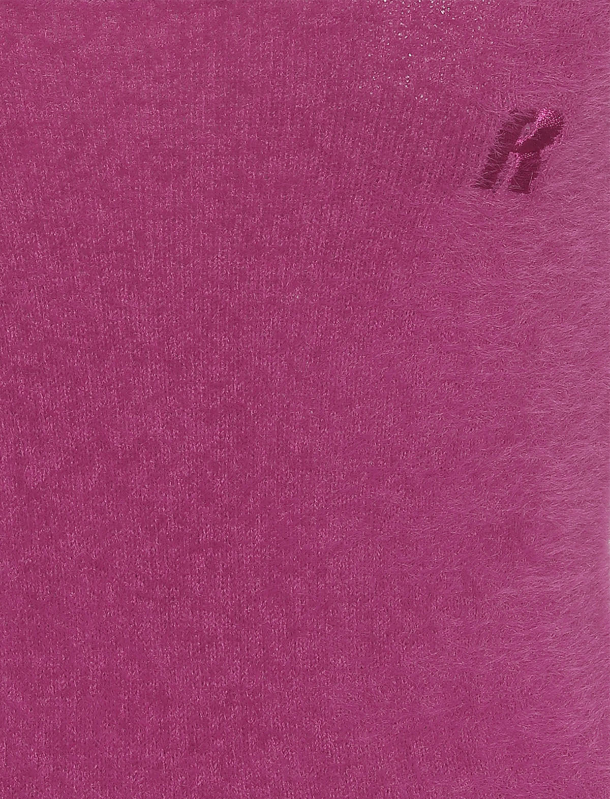 ROTATE Birger Christensen Jaga Knit Top in Very Berry Pink