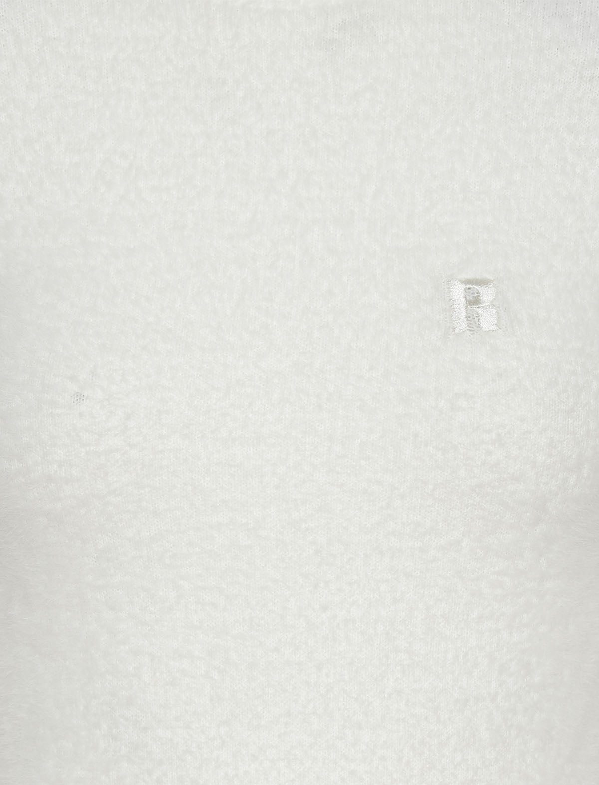 ROTATE Birger Christensen Halima SS Knit Dress in Bright White