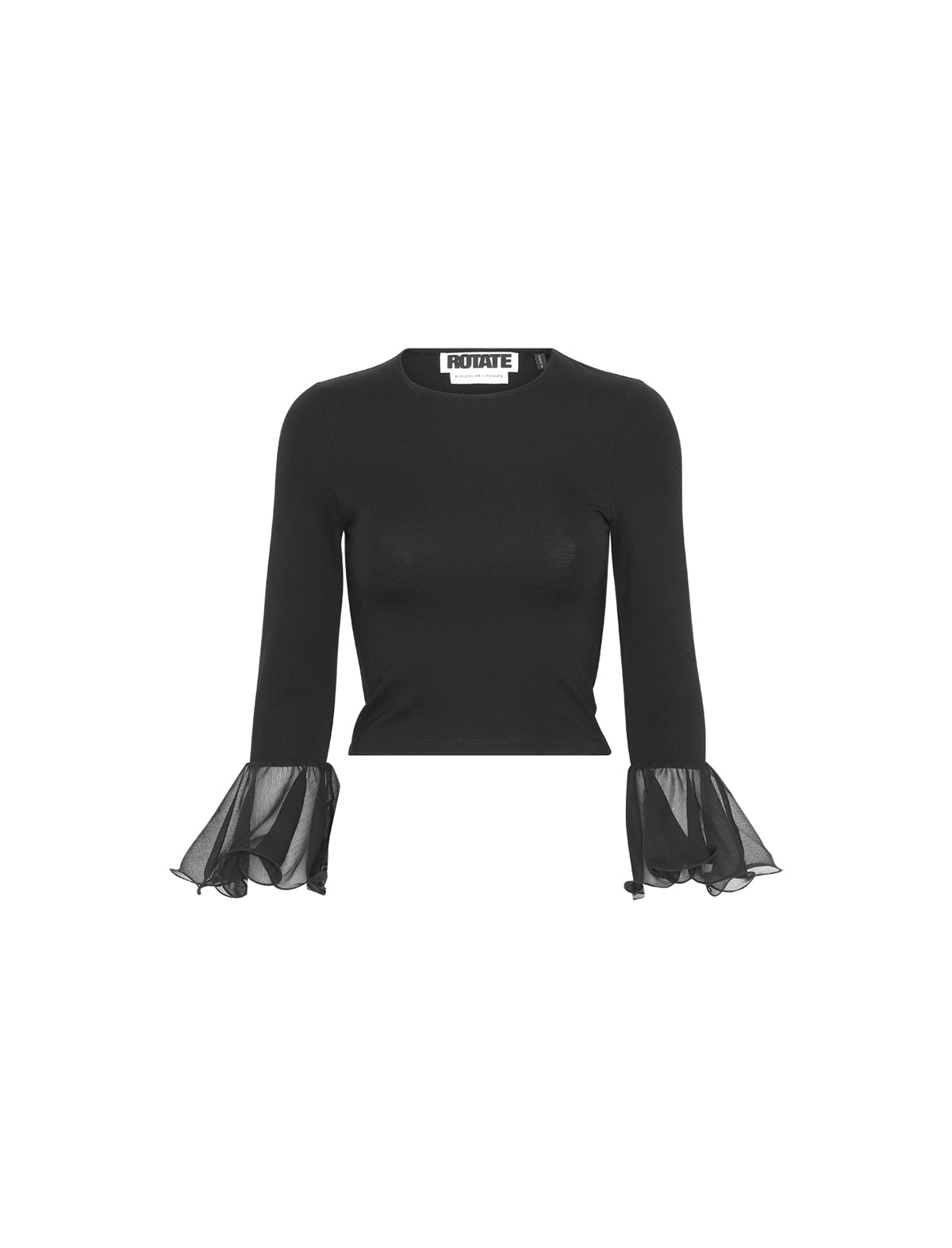 ROTATE Birger Christensen Vaira Top in Black