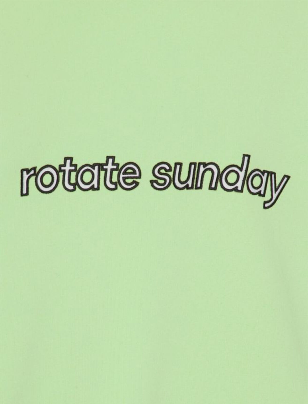 ROTATE Sunday 4 Iris Crewneck Pullover in Paradise Green