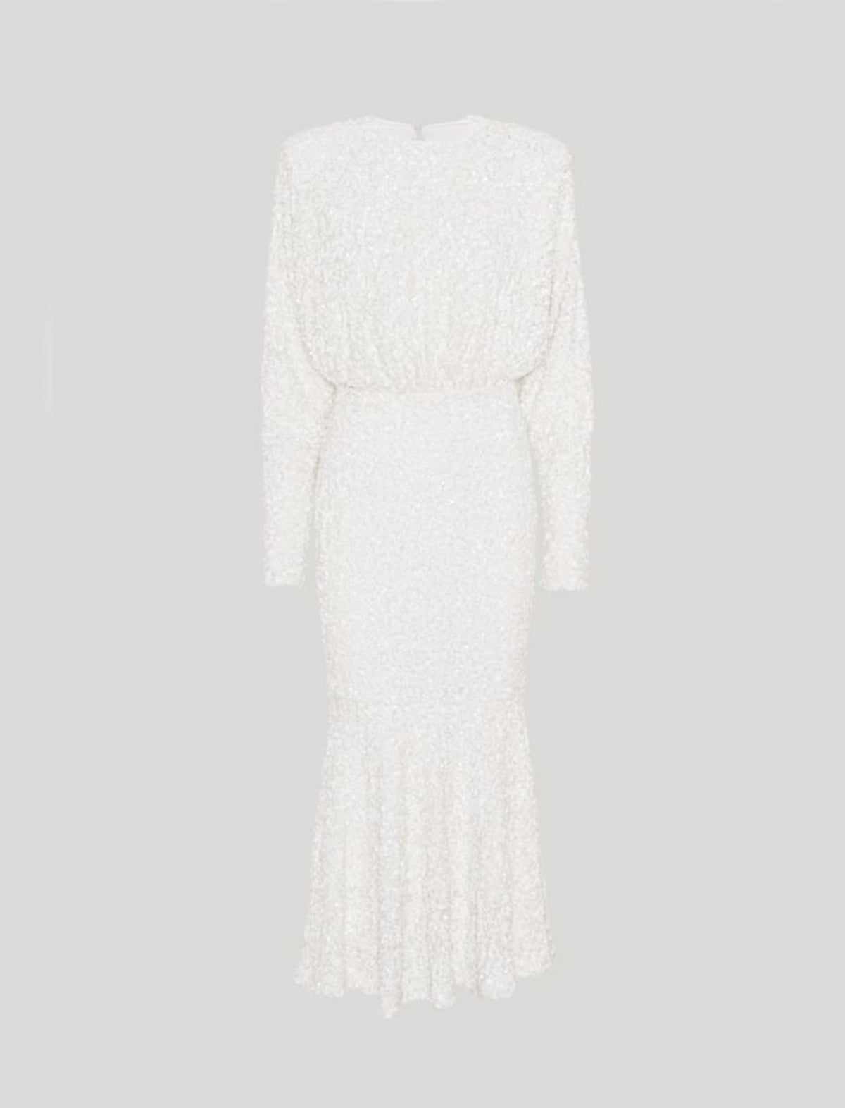 ROTATE Birger Christensen Billan Sequin Dress In White