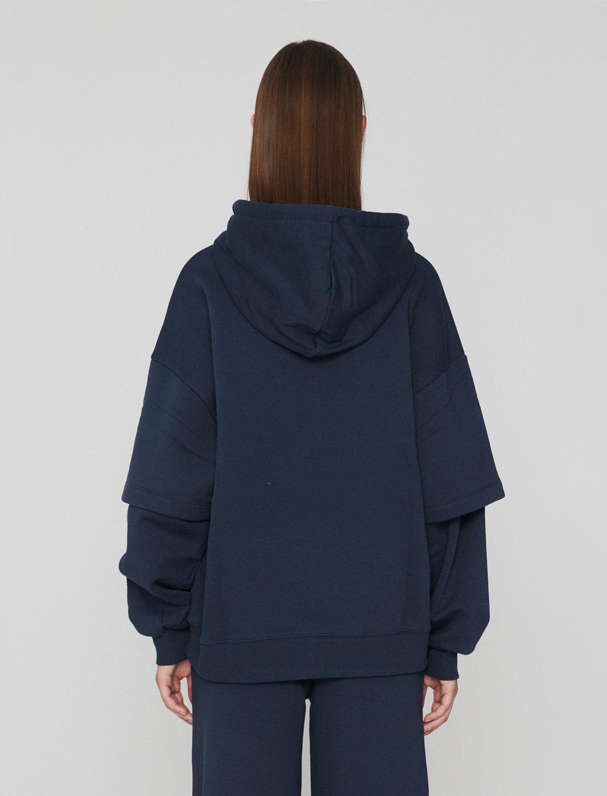 ROTATE SUNDAY 5 Amalie Hoodie in Blue Night