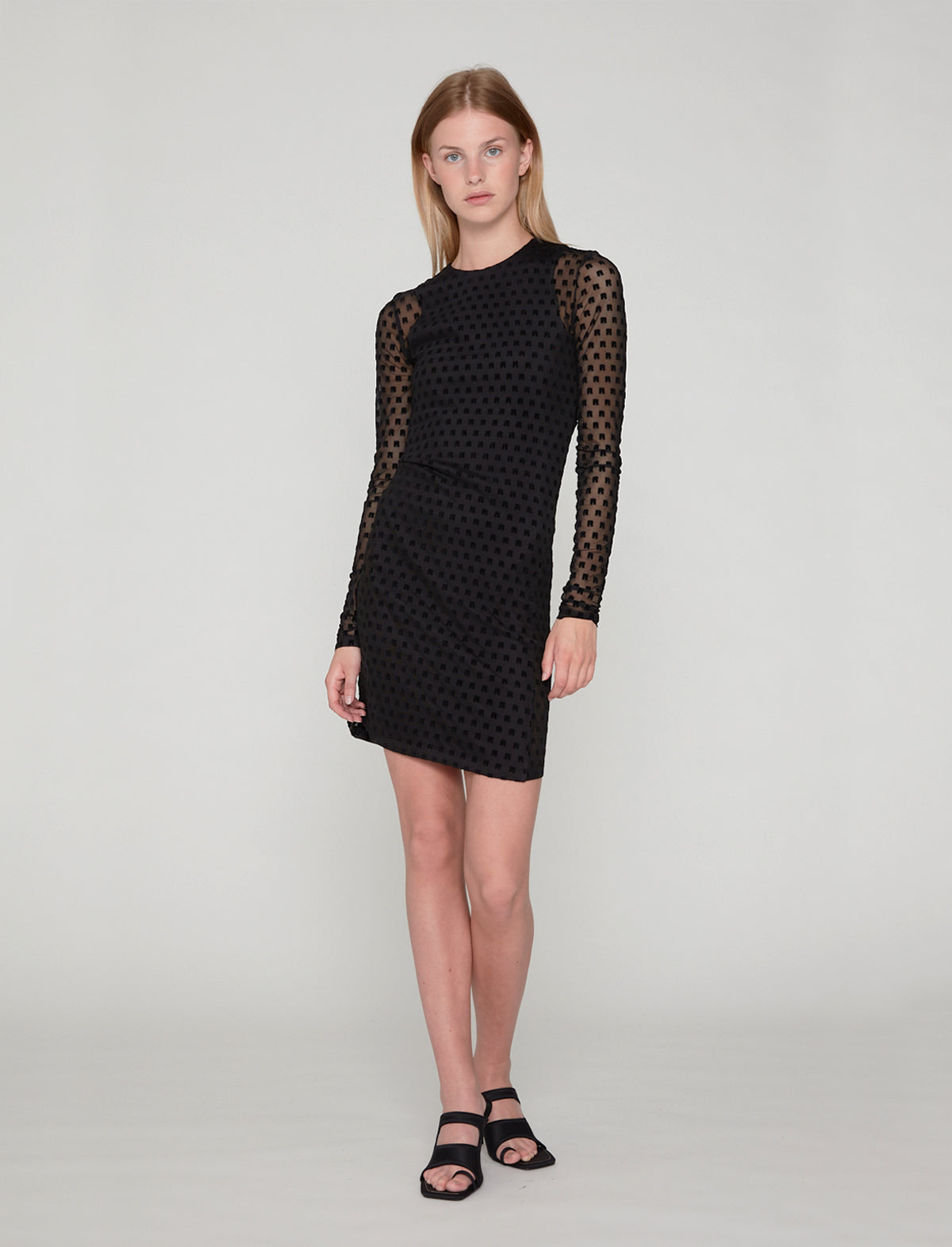 ROTATE Birger Christensen Monique Dress in Black