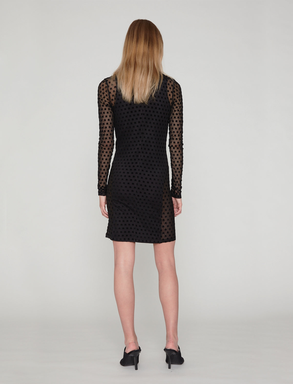 ROTATE Birger Christensen Monique Dress in Black