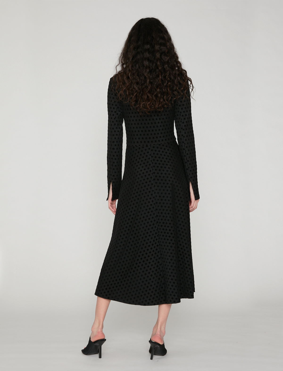 ROTATE Birger Christensen Kamla Dress in Black