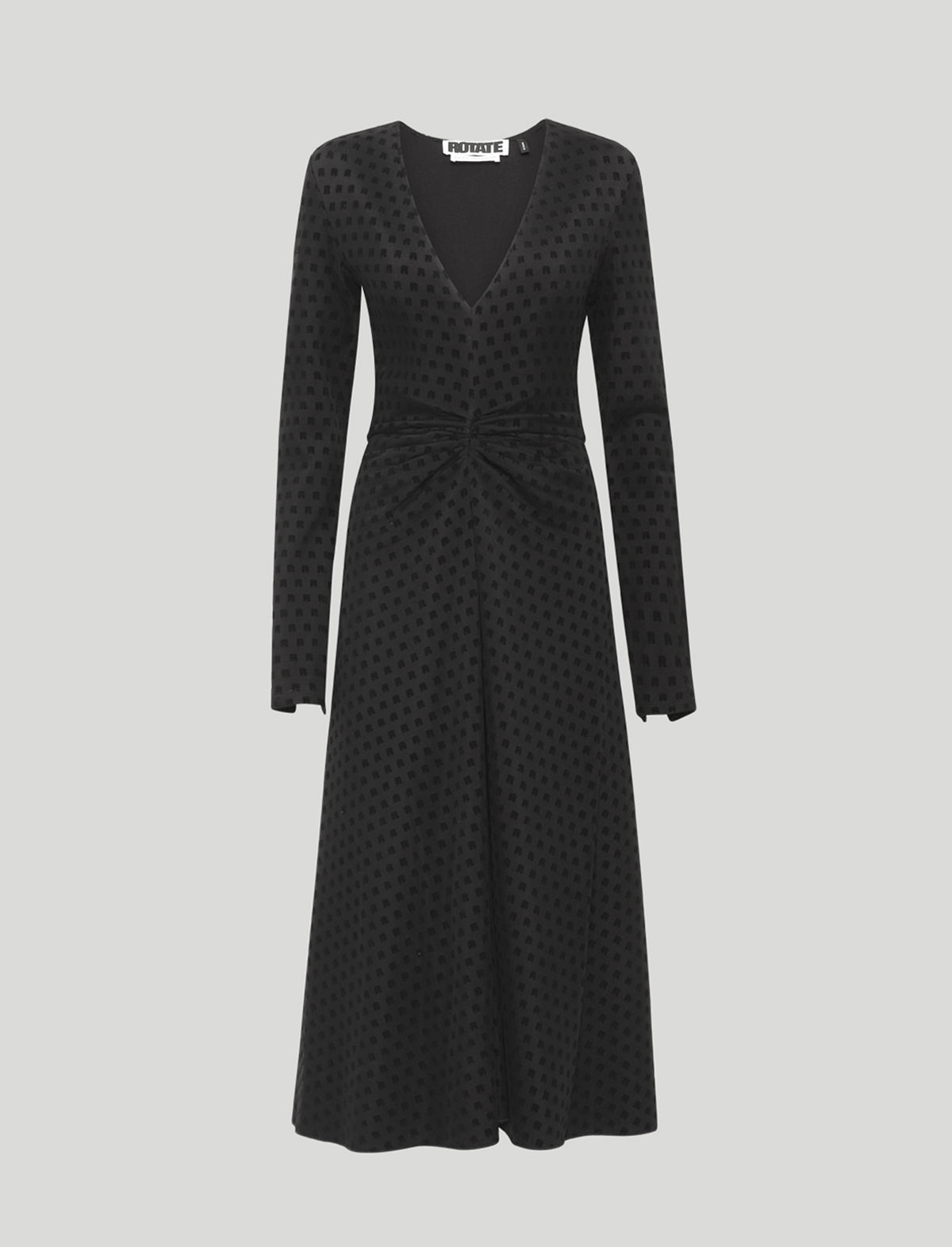 ROTATE Birger Christensen Kamla Dress in Black