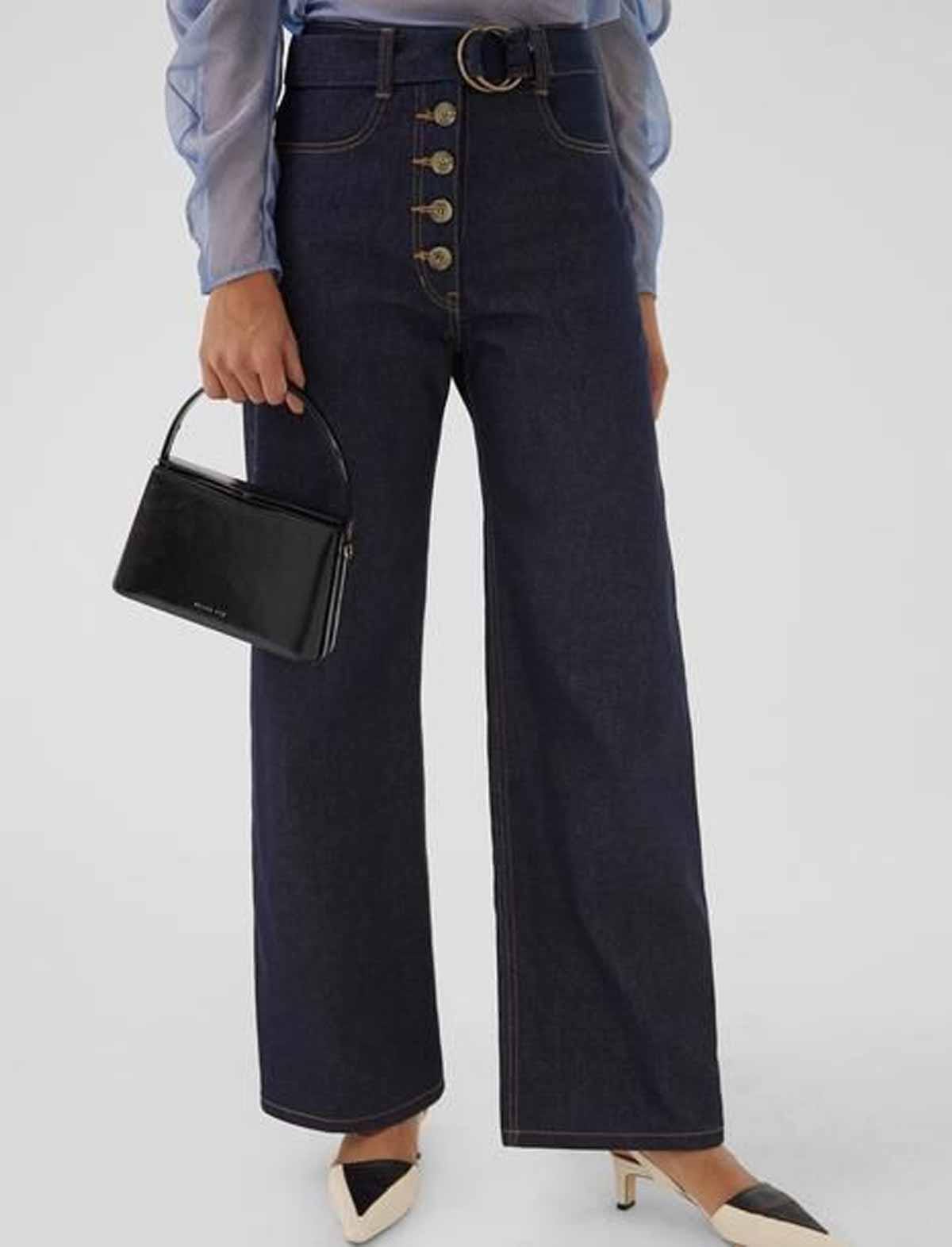 Emily High-Waisted Denim Jeans | CLOSET Singapore