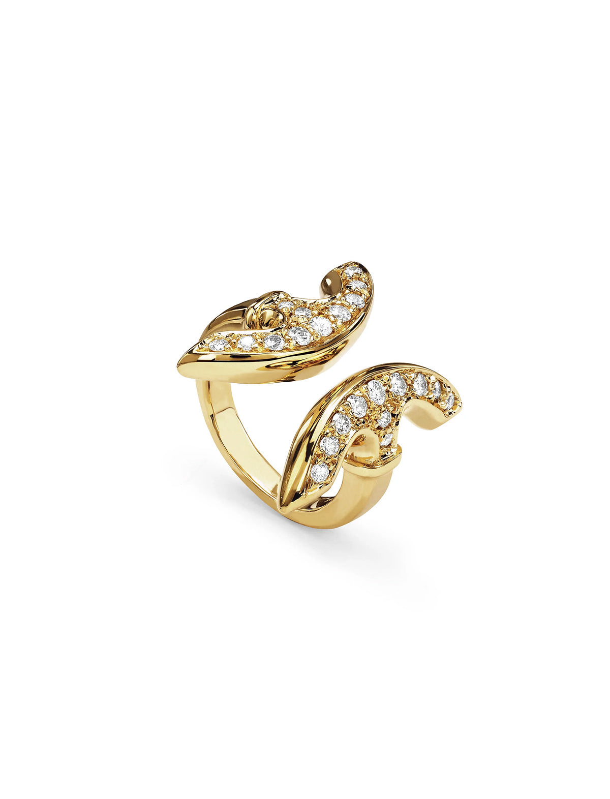 HOORSENBUHS Revere with Diamonds Ring 18k Yellow Gold