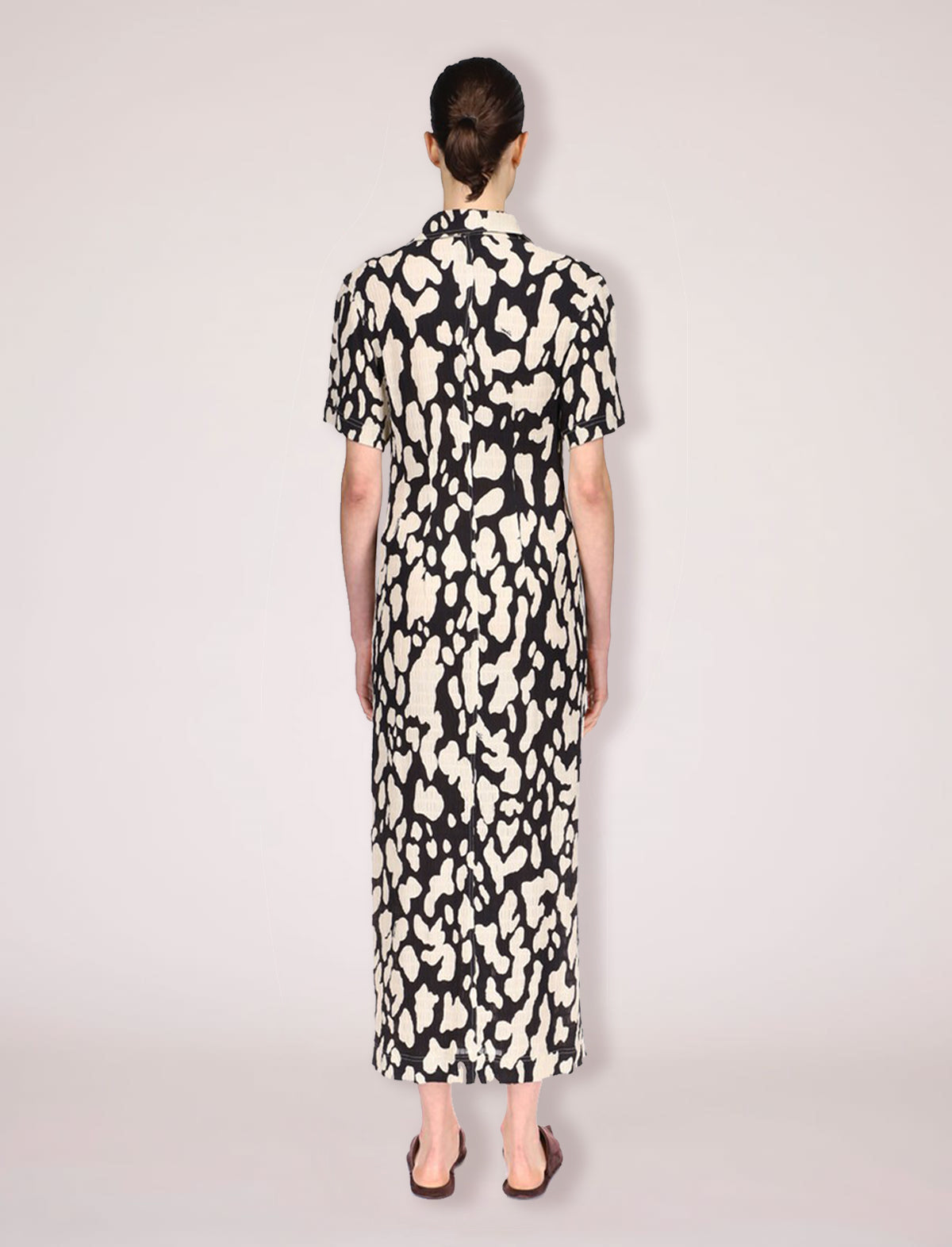 NANUSHKA Sabri Stretch Shirt Dress in Kaleidoscope