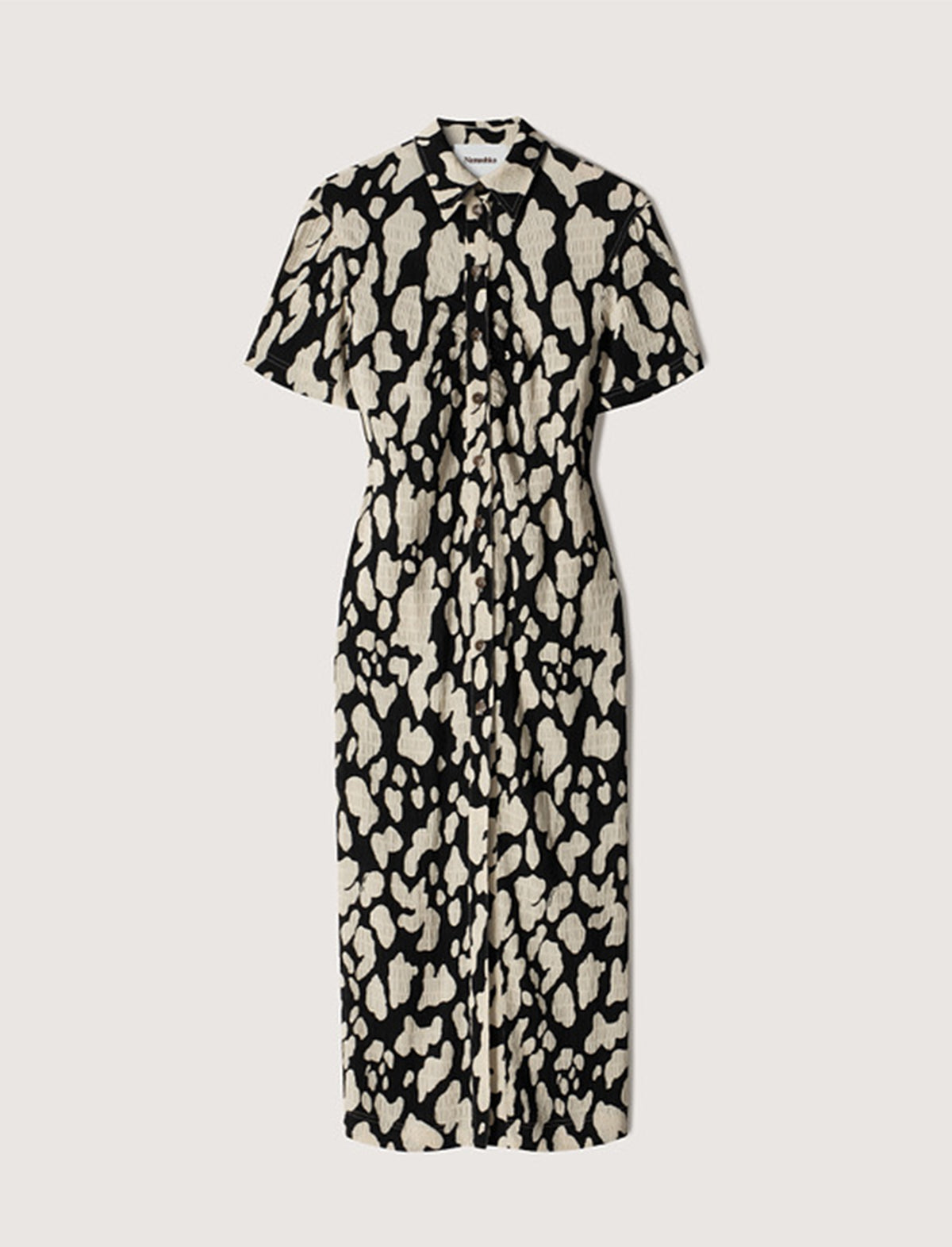 NANUSHKA Sabri Stretch Shirt Dress in Kaleidoscope