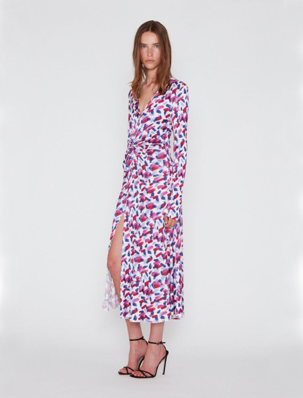 ROTATE Birger Christensen Sierra Dress in Cabaret