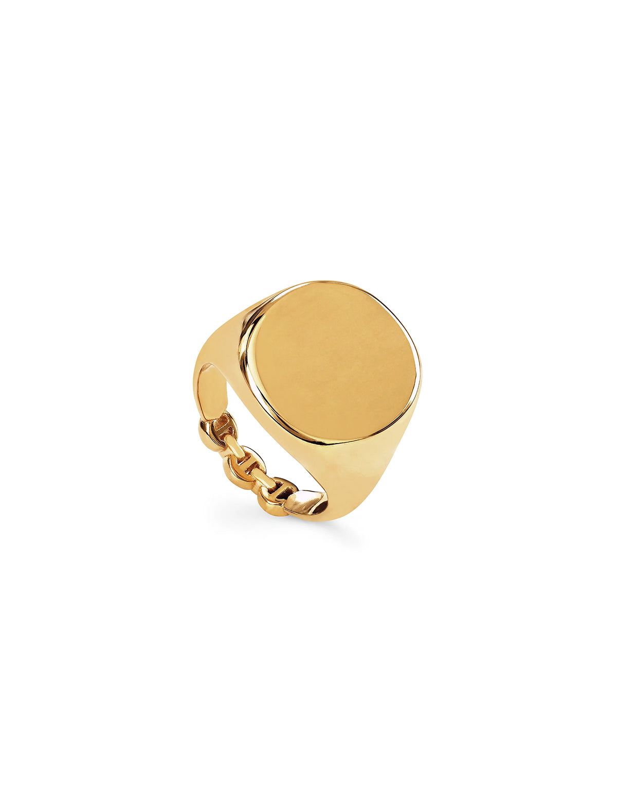 HOORSENBUHS Signet Ring 18k Yellow Gold