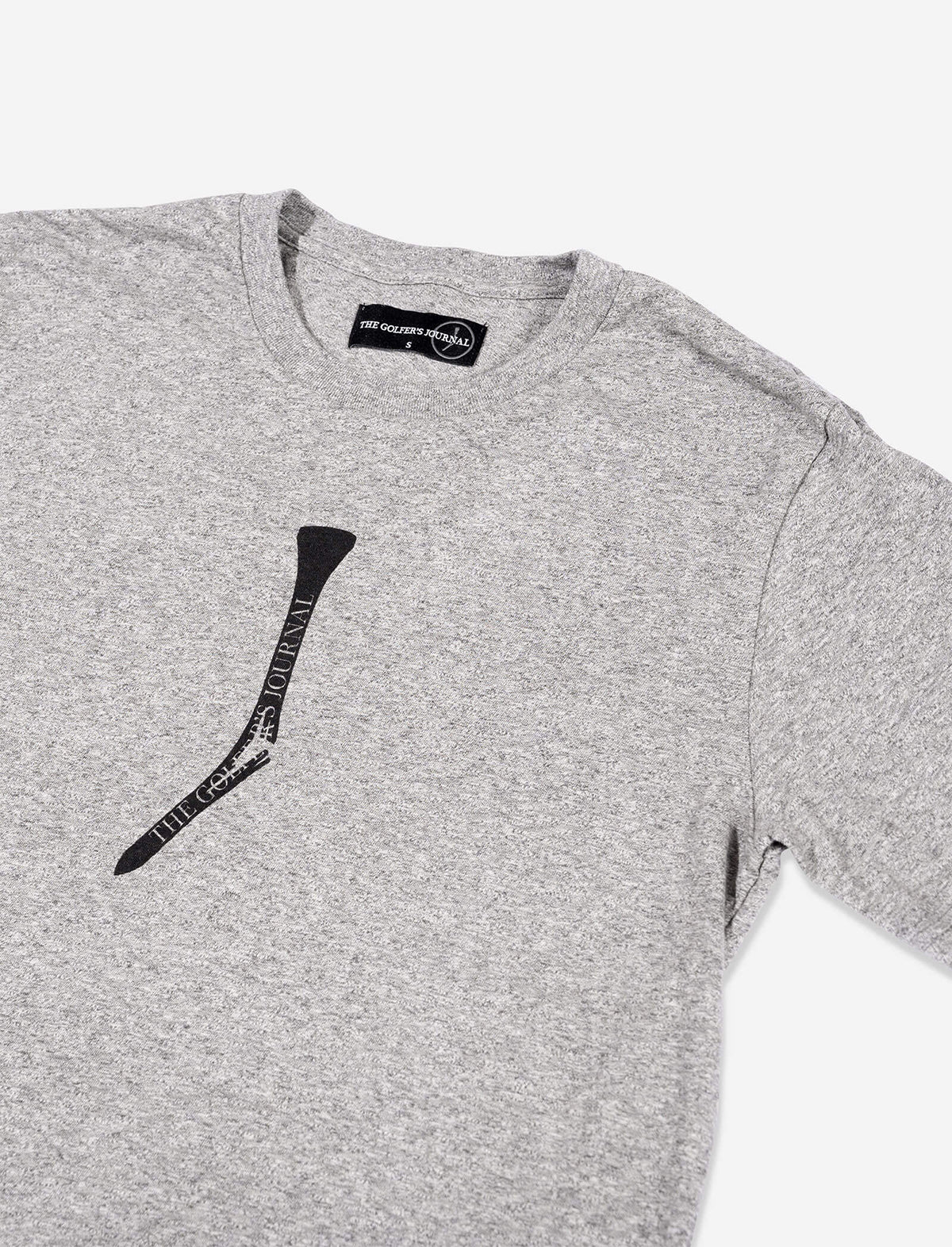 THE GOLFERS JOURNAL The Split T-Shirt in Grey