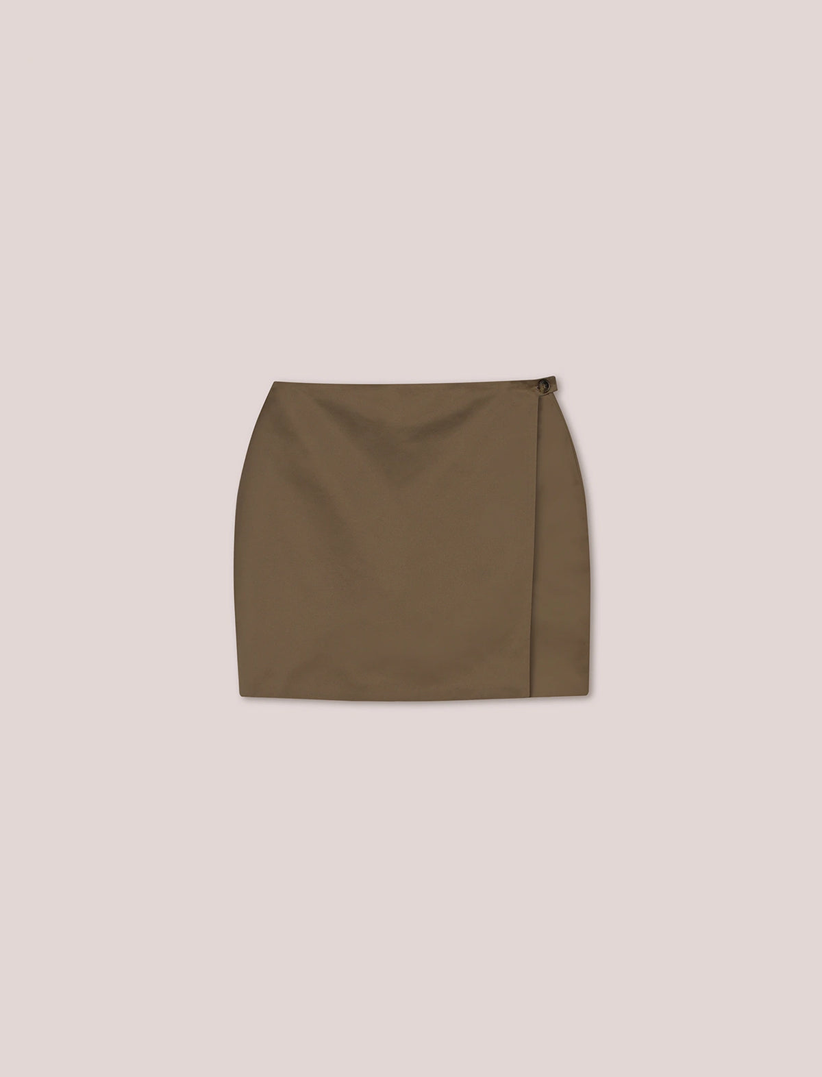 NANUSHKA Svana Skirt in Fossil Brown