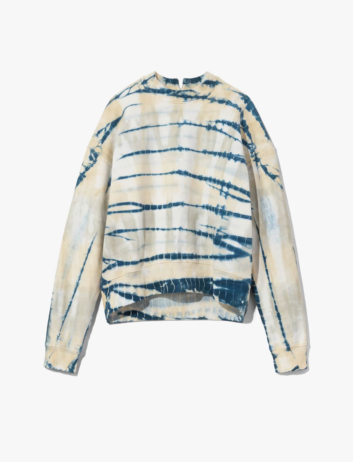 Proenza Schouler White Label Tie Dye Sweatshirt in Blue