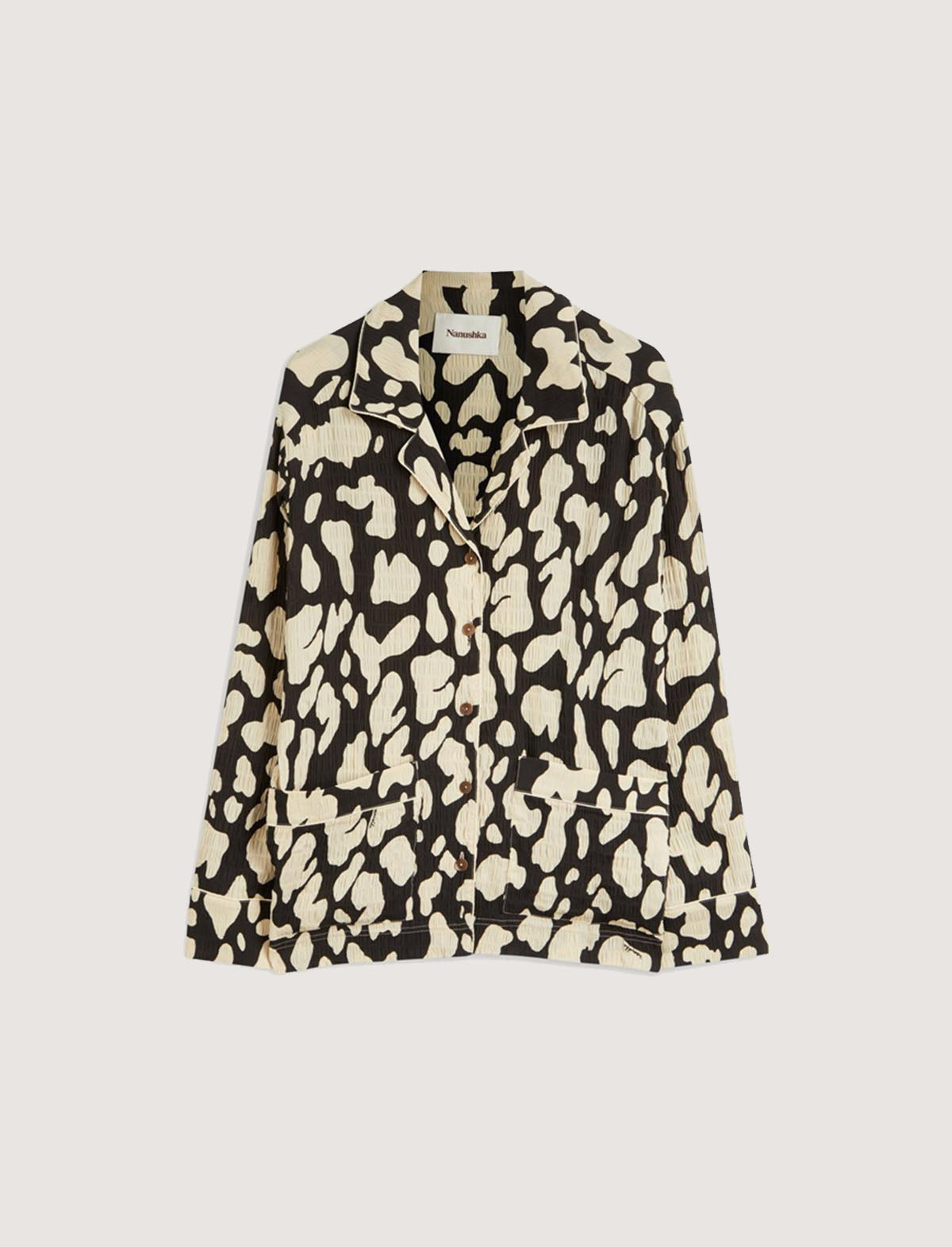 NANUSHKA Tria Stretch Shirt in Kaleidoscope