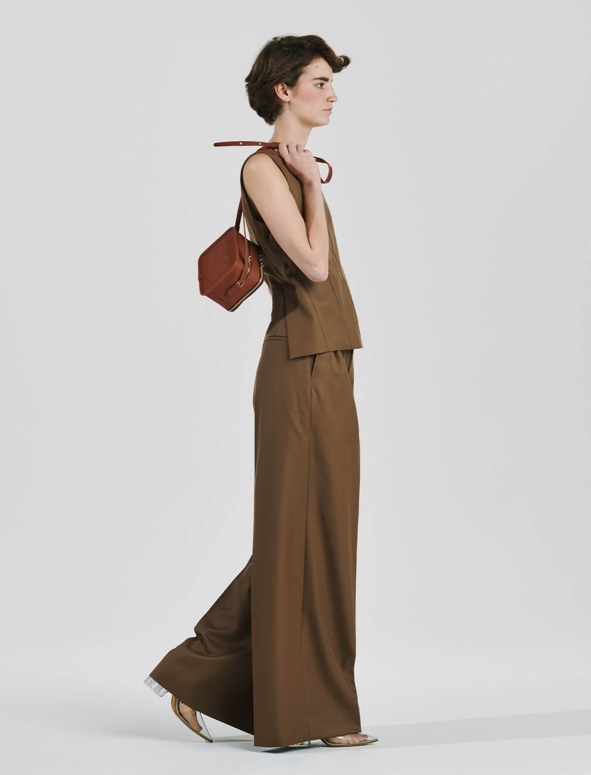 BEAUTIFUL PEOPLE Jumpsuit In Amber Brown | CLOSET Singapore