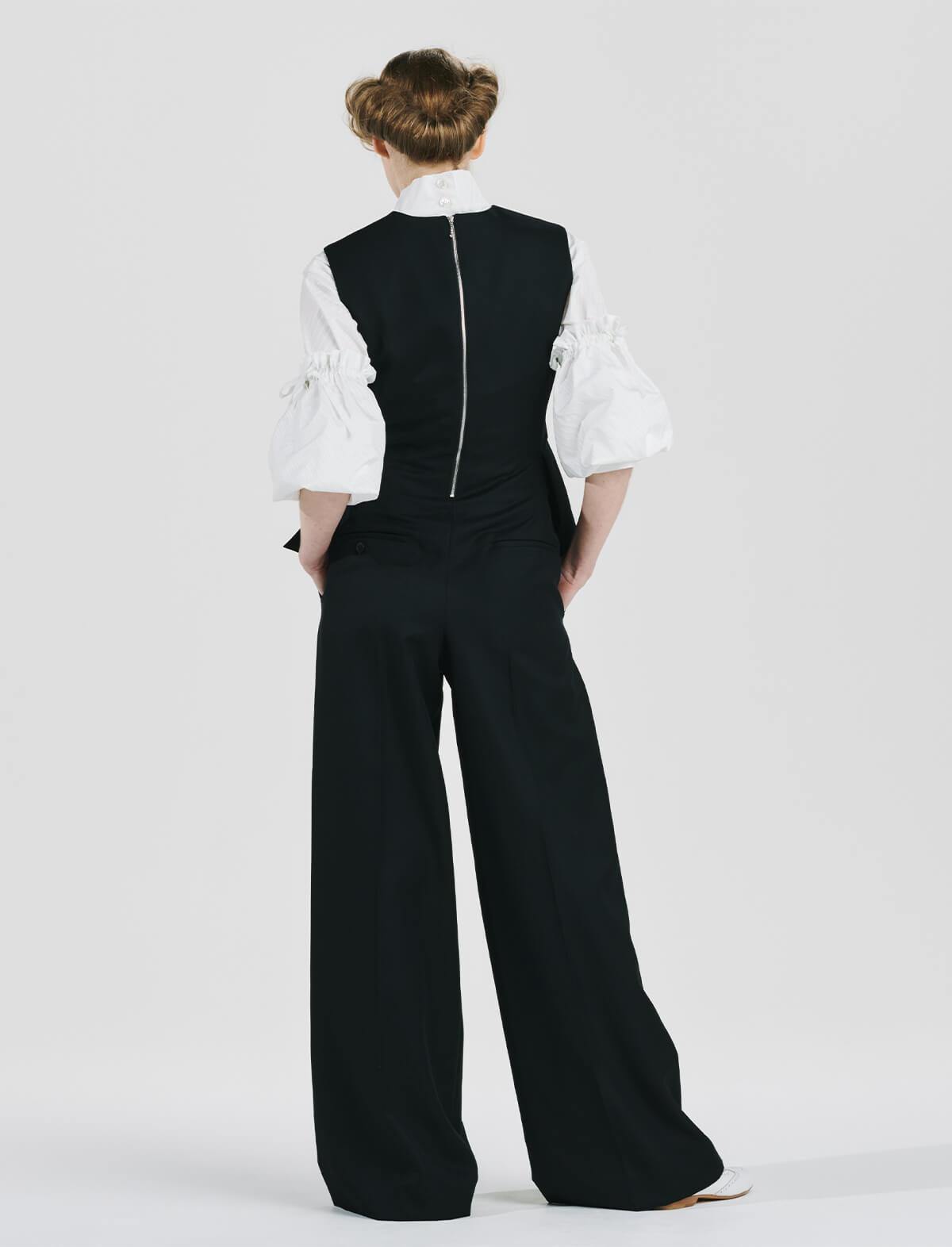 BEAUTIFUL PEOPLE Twill Jumpsuit In Black | CLOSET Singapore