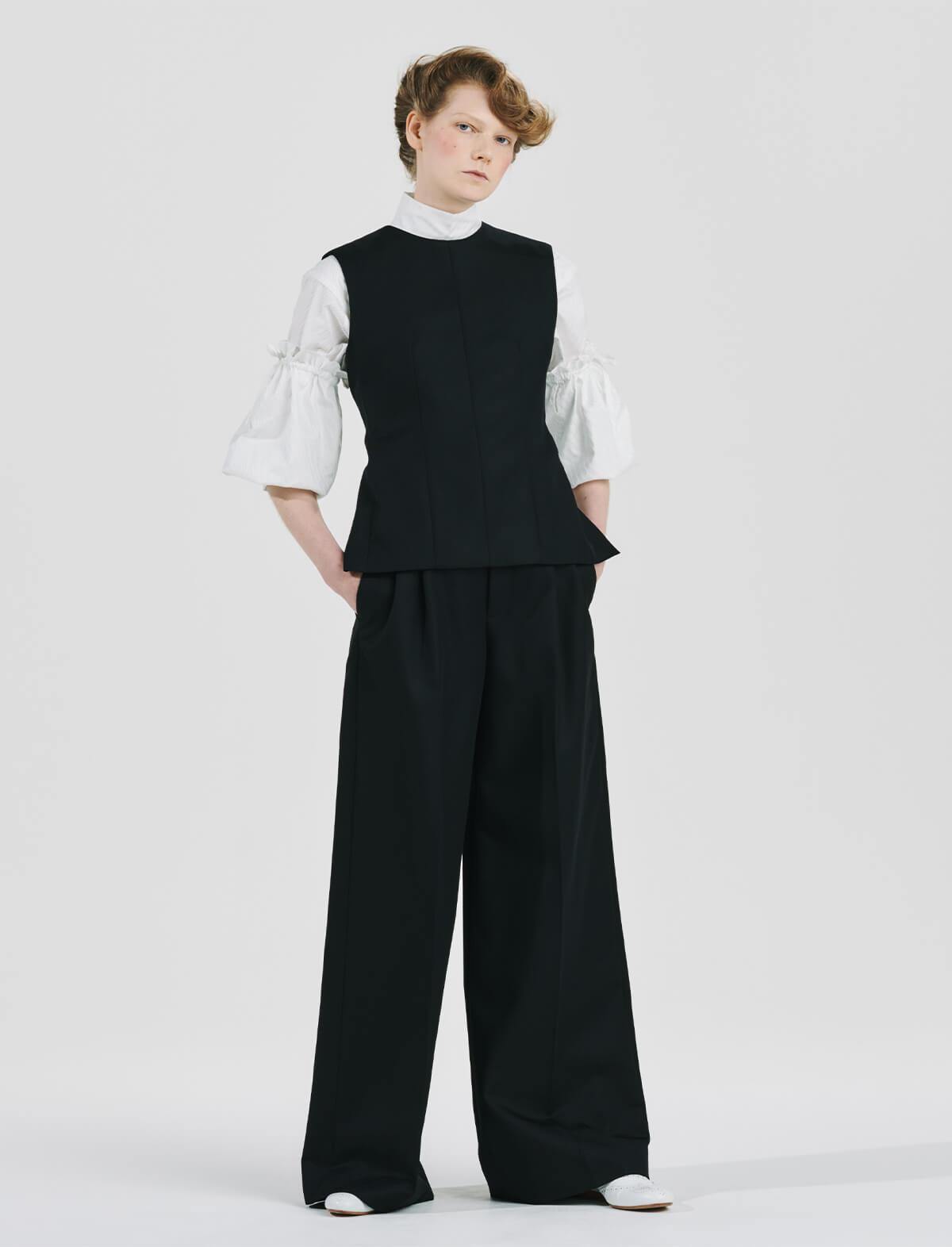 BEAUTIFUL PEOPLE Twill Jumpsuit In Black | CLOSET Singapore
