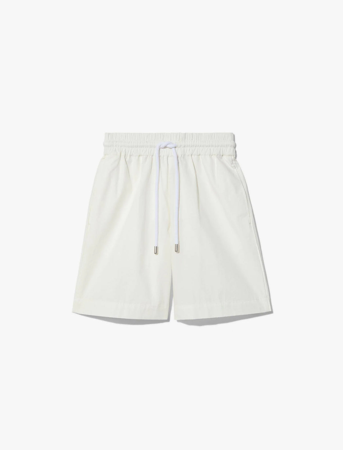 PROENZA SCHOULER WHITE LABEL Cotton Linen Shorts in Off White