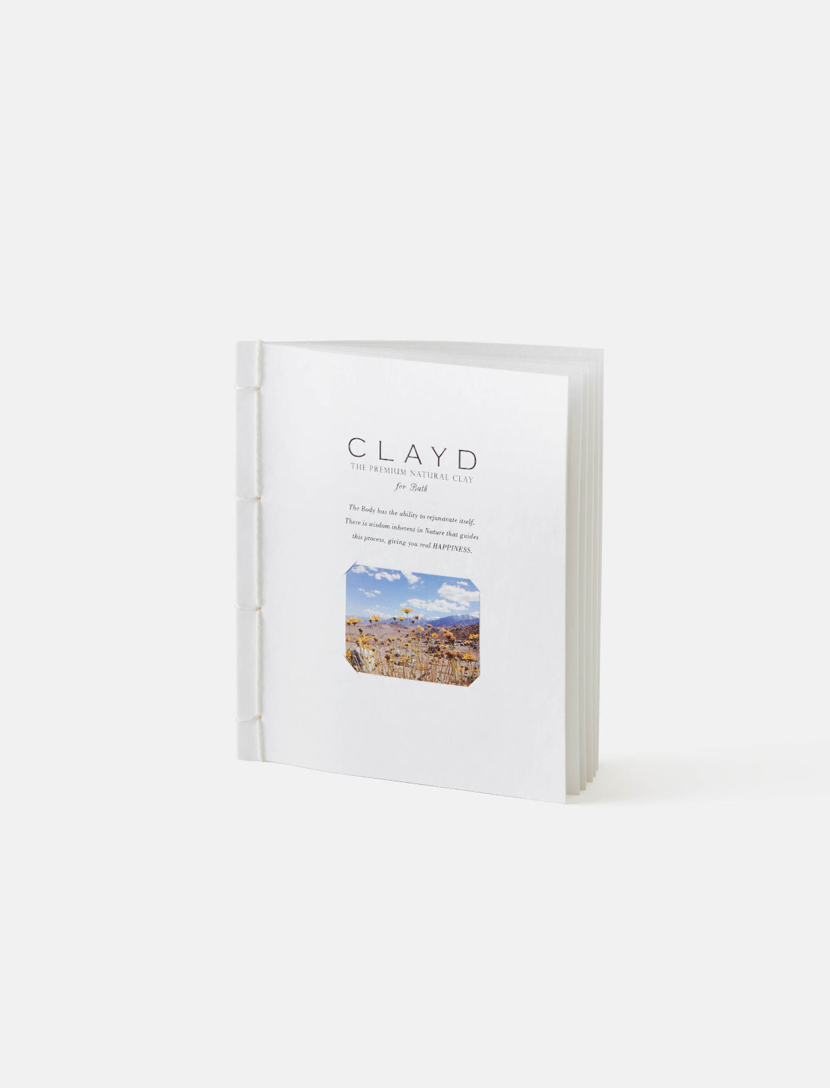 CLAYD Natural Mineral Clay - Weekbook (7 x 30g)
