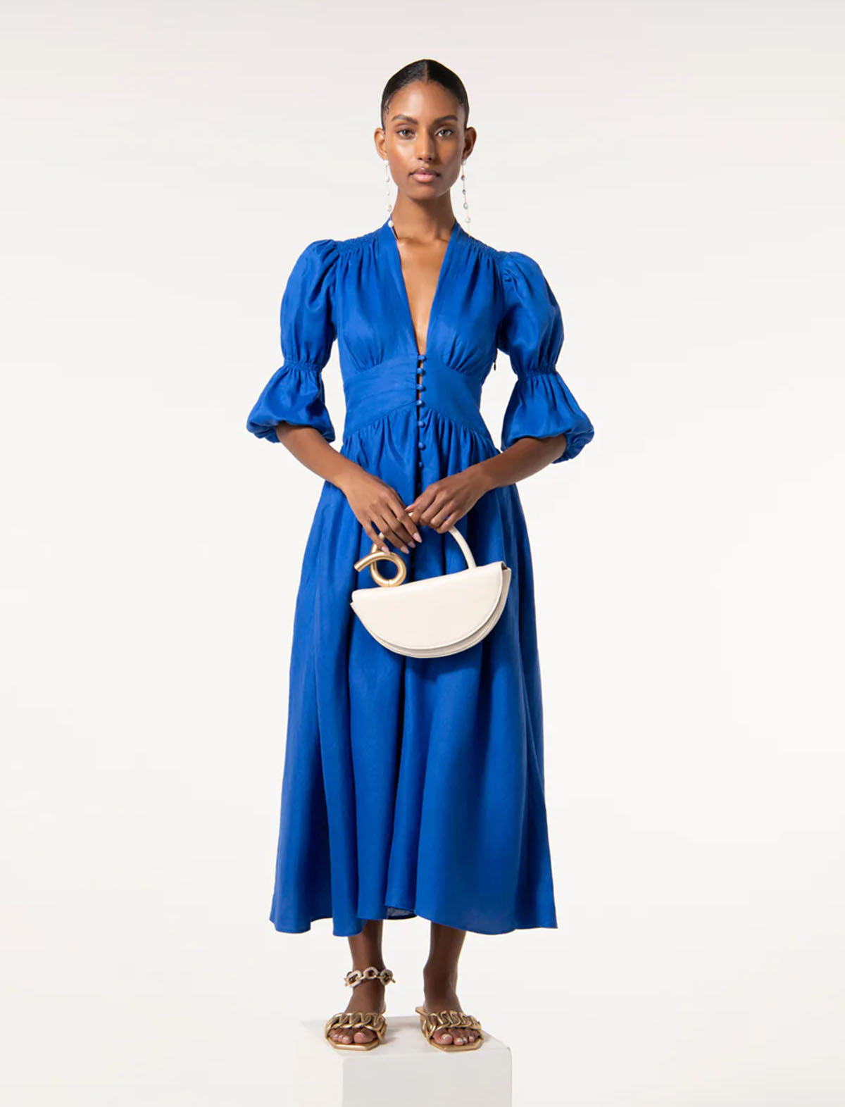 CULT GAIA Willow Dress in Persian Blue