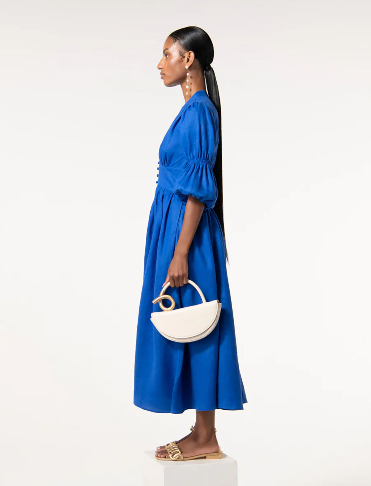 CULT GAIA Willow Dress in Persian Blue
