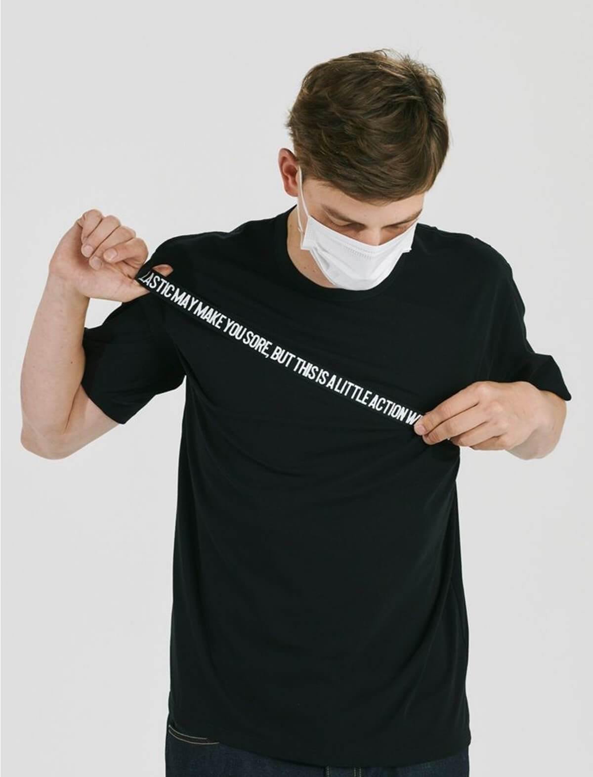 BEAUTIFUL PEOPLE Charity Covid-19 Cotton T-Shirt In Black | CLOSET Singapore