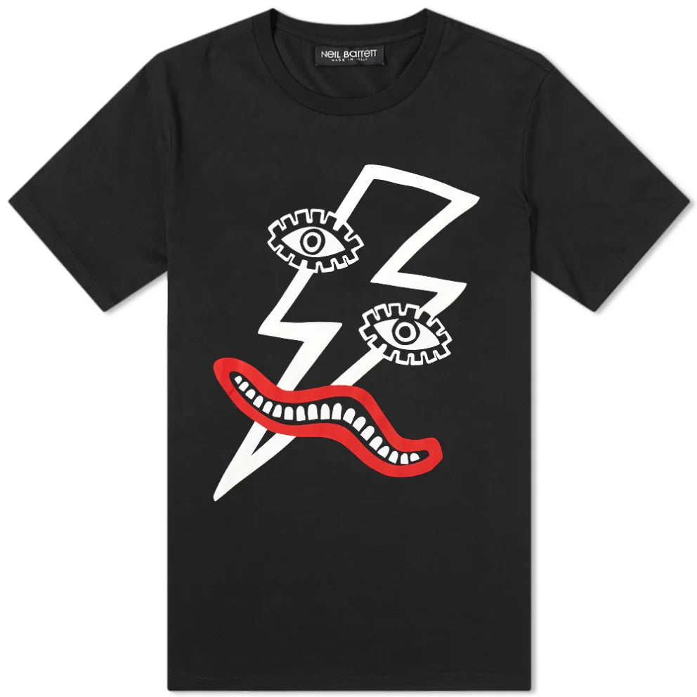 Neil Barrett  Picasso Bolt-print T-shirt