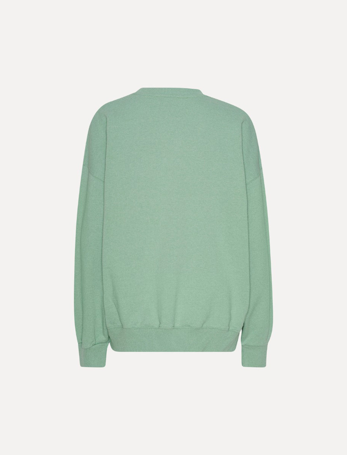 ROTATE SUNDAY 8 Sweat Logo Crewneck In Granite Green