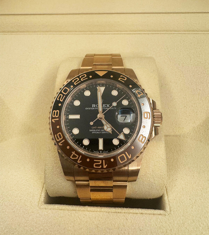 GMT MASTER II  18ct Everose Gold 126715CHNR