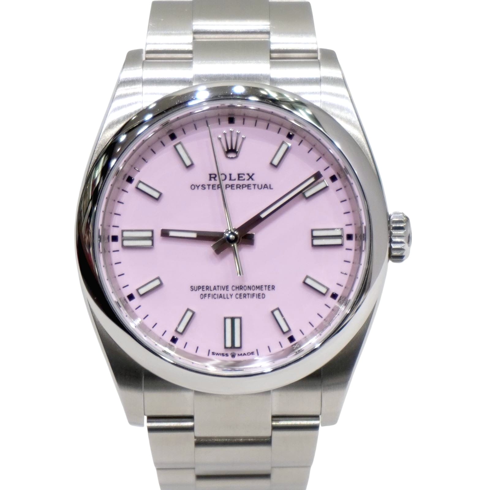 ROLEX OYSTER PERPETUAL 36 CANDY PINK