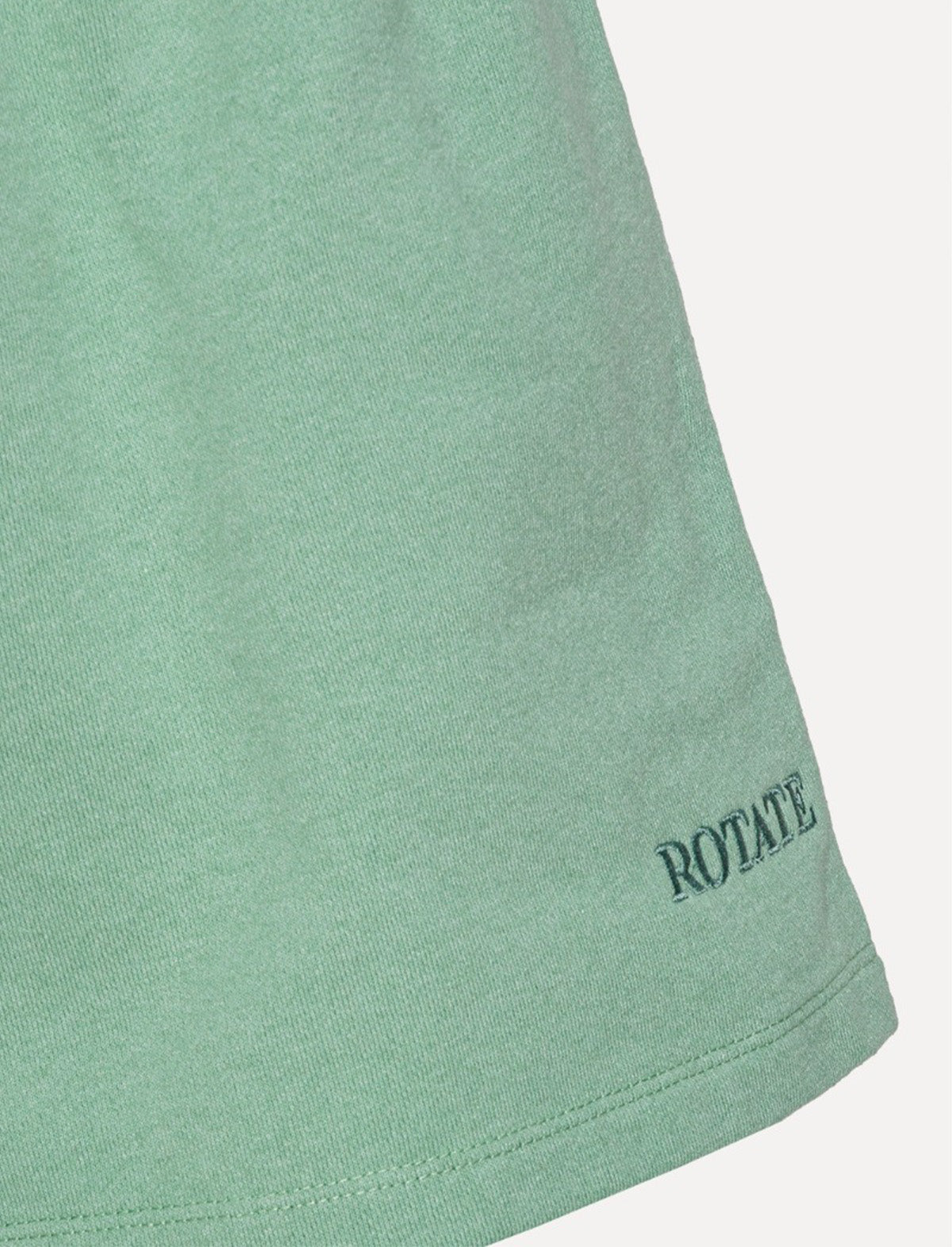 ROTATE SUNDAY 8 Elasticated Shorts In Granite Green