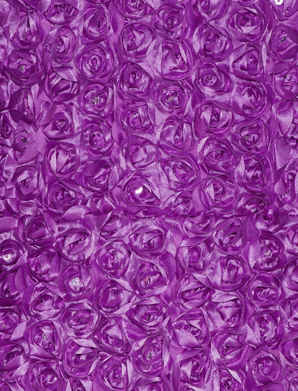ROTATE BIRGER CHRISTENSEN 3D Flower Mini Dress in Purple