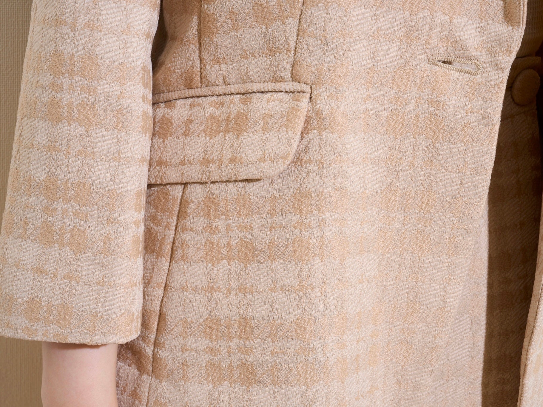 RICORD Tweed Jacket In Beige