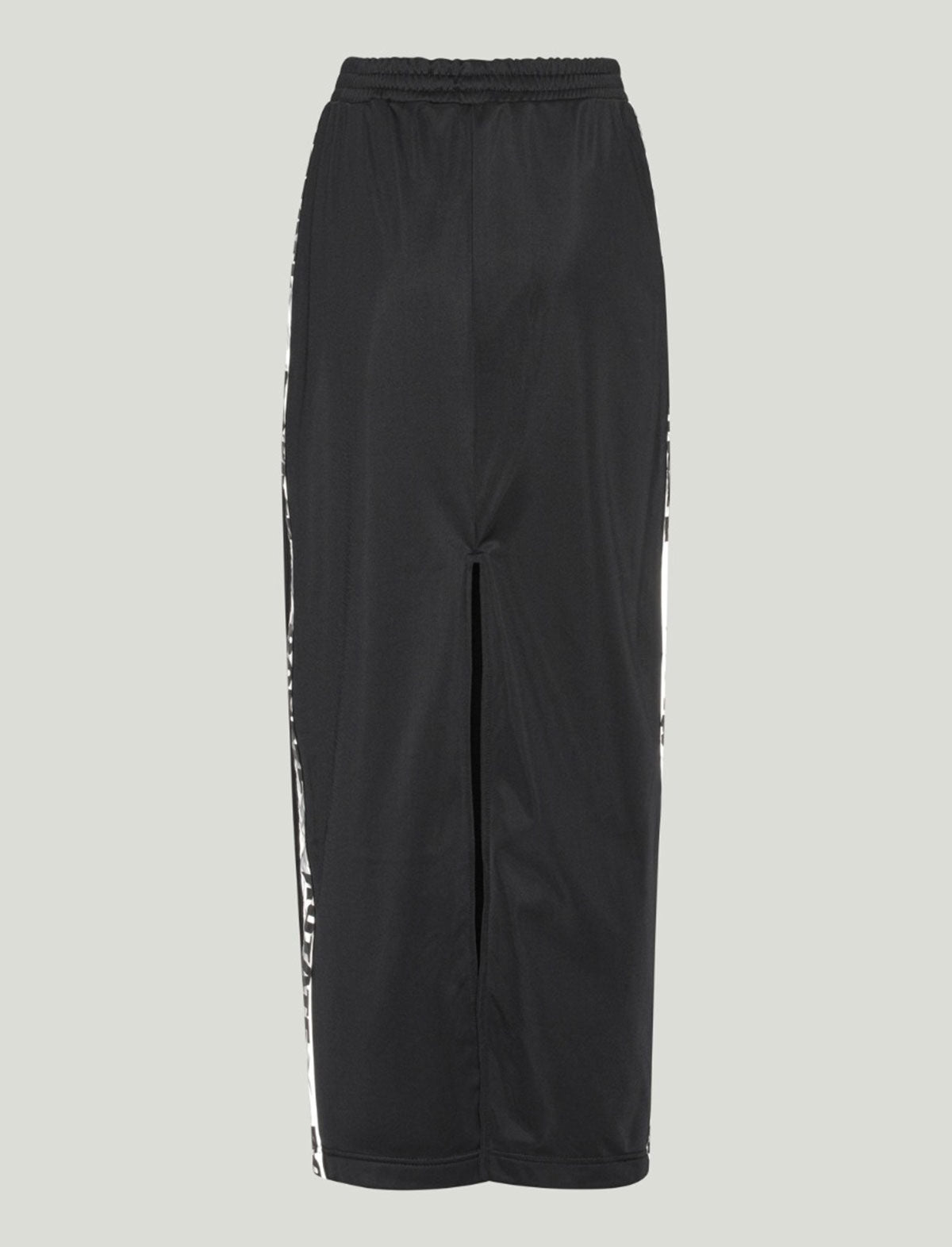 ROTATE SUNDAY 6 Sporty Stretch Maxi Skirt in Black