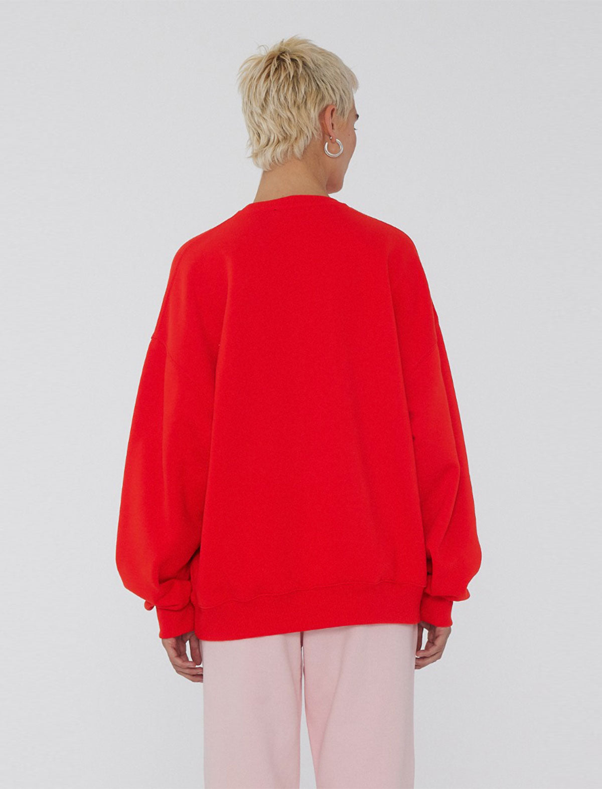 Red 2025 crewneck sweatshirt