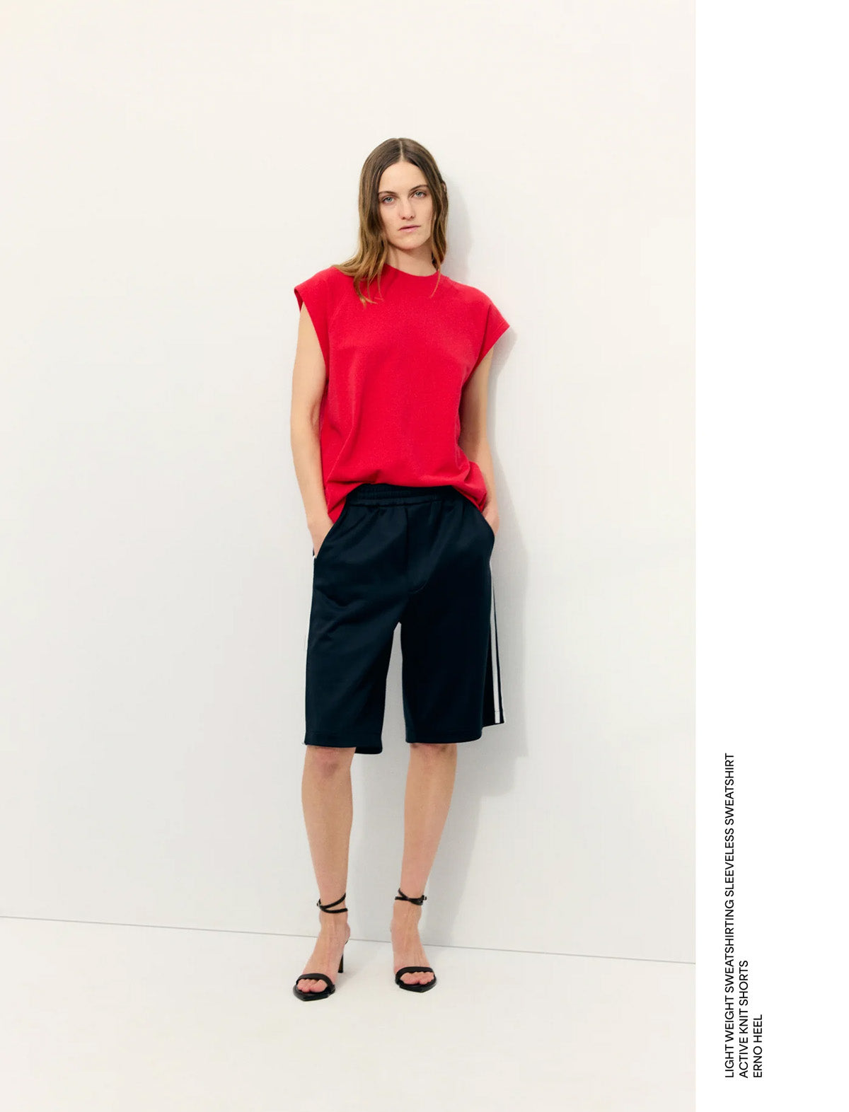 TIBI Active Knit Short in Black