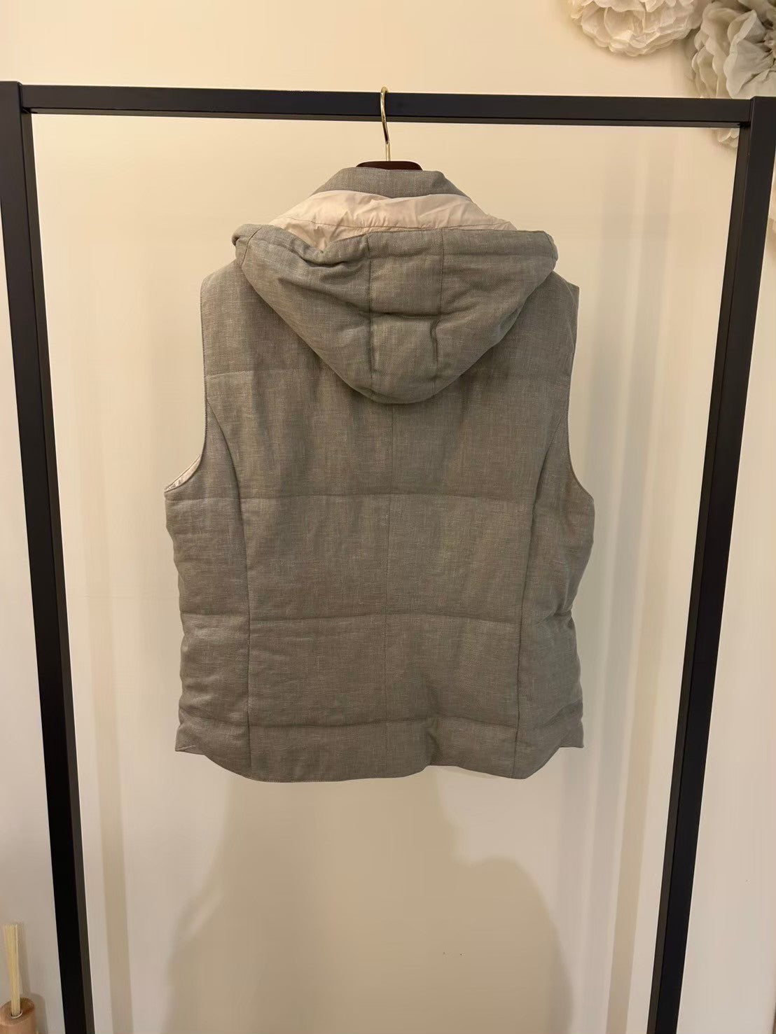 BRUNELLO CUCINELLI Removable hooded vest