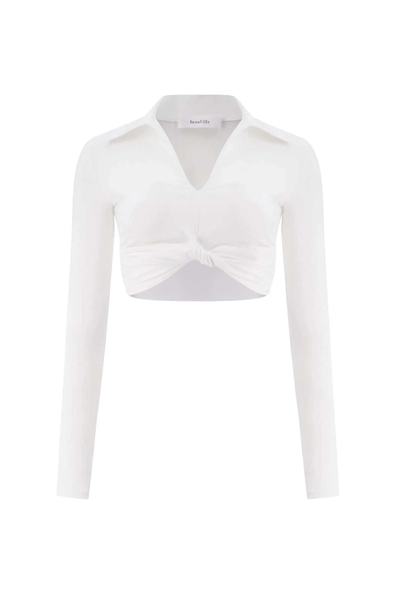 BEAUFILLE Coma Blouse in White