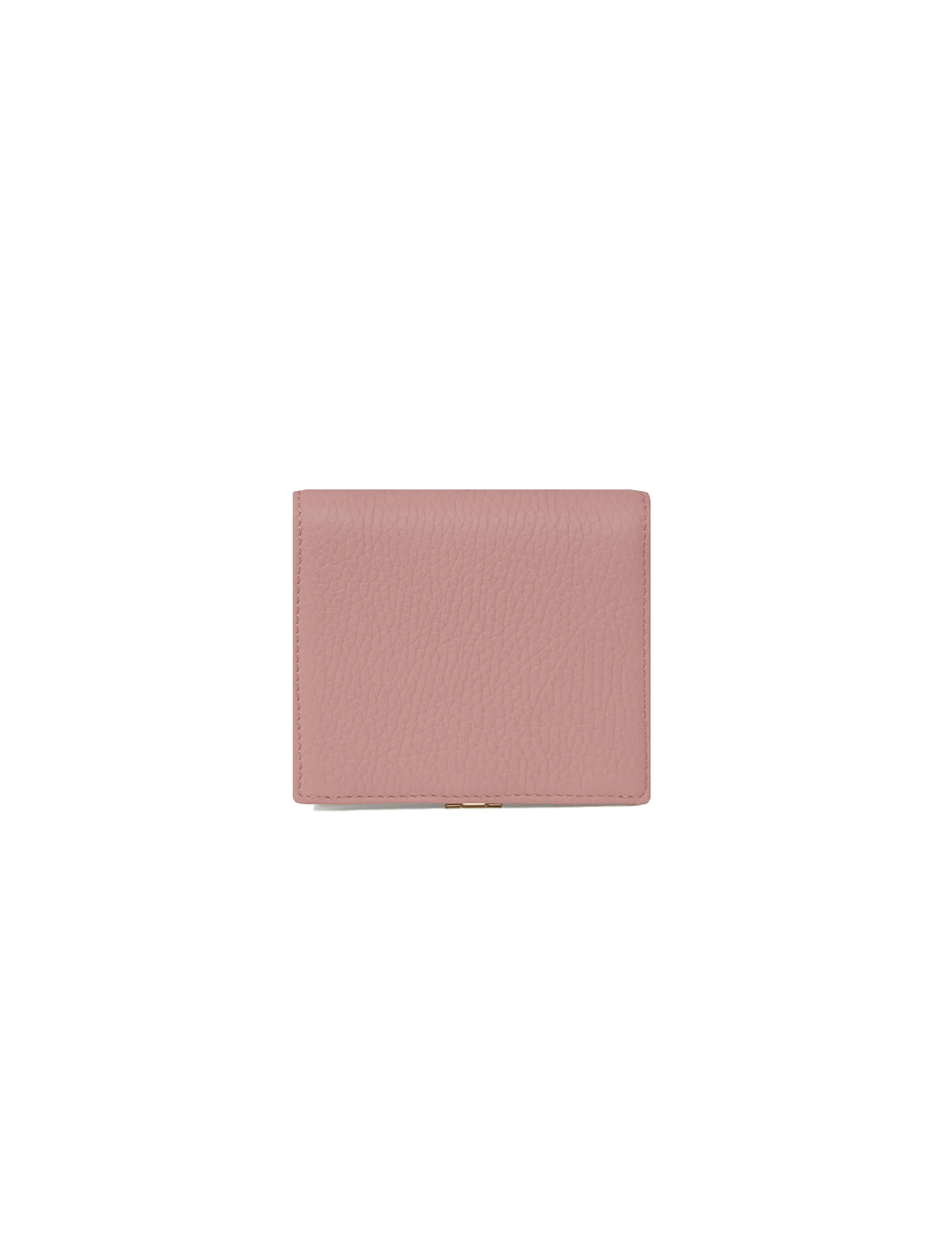 STRATHBERRY Crescent Wallet in Grain Leather Blush Rose