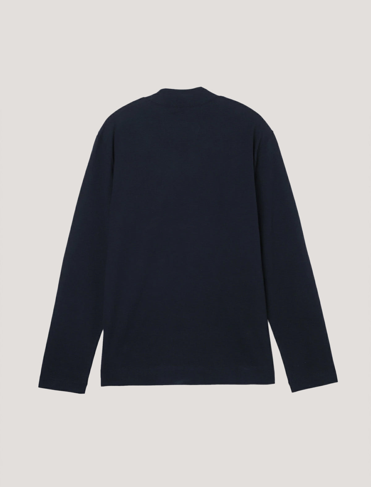 CIRCOLO 1901 Cashmere Touch Long Sleeve T-Shirt in Blue Notte