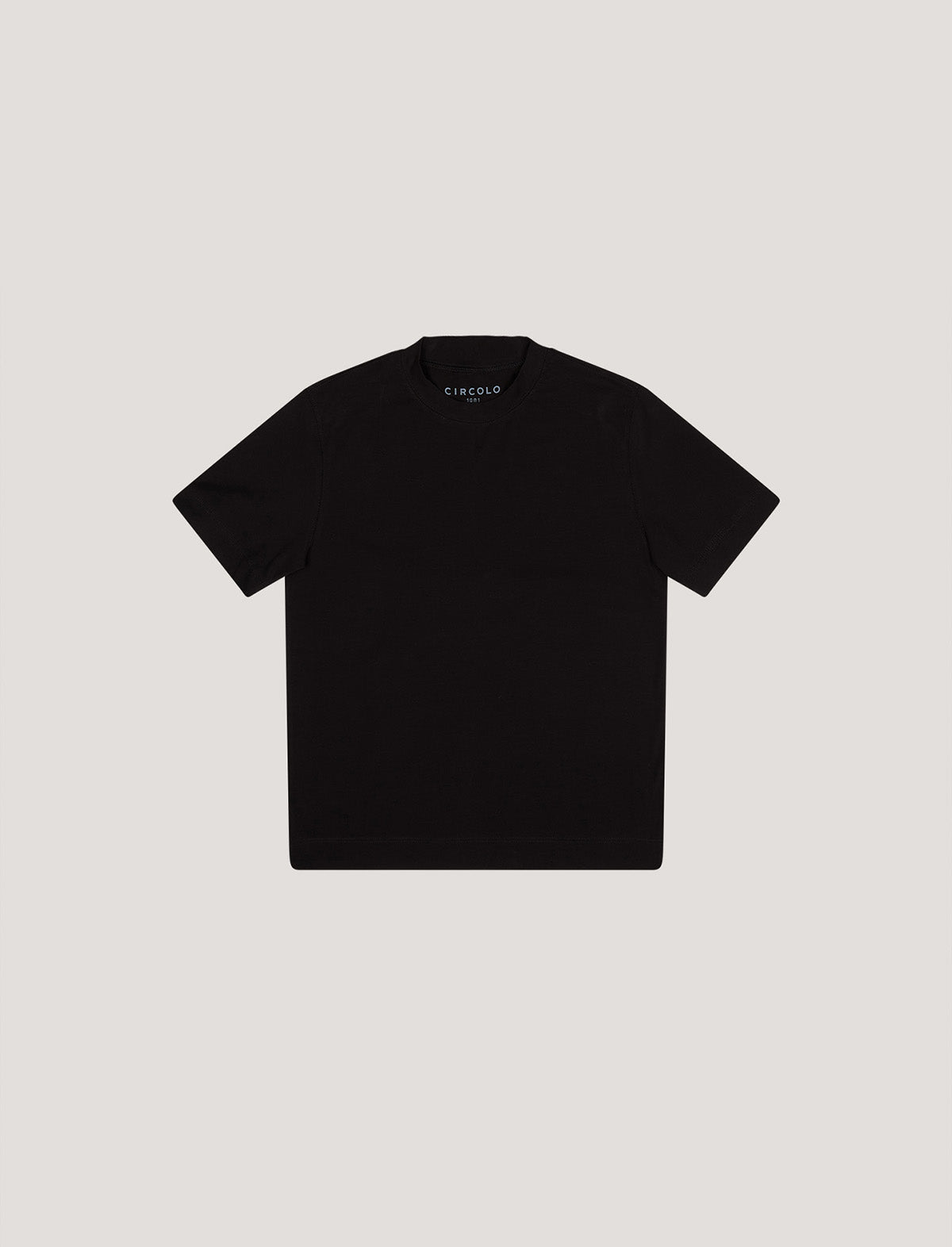 CIRCOLO 1901 Cashmere Touch T-Shirt in Black