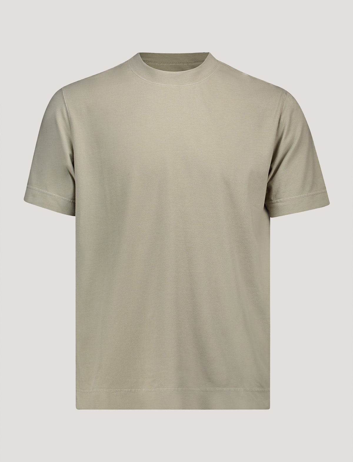 CIRCOLO 1901 Cahshmere Touch T-Shirt in Rainy Day