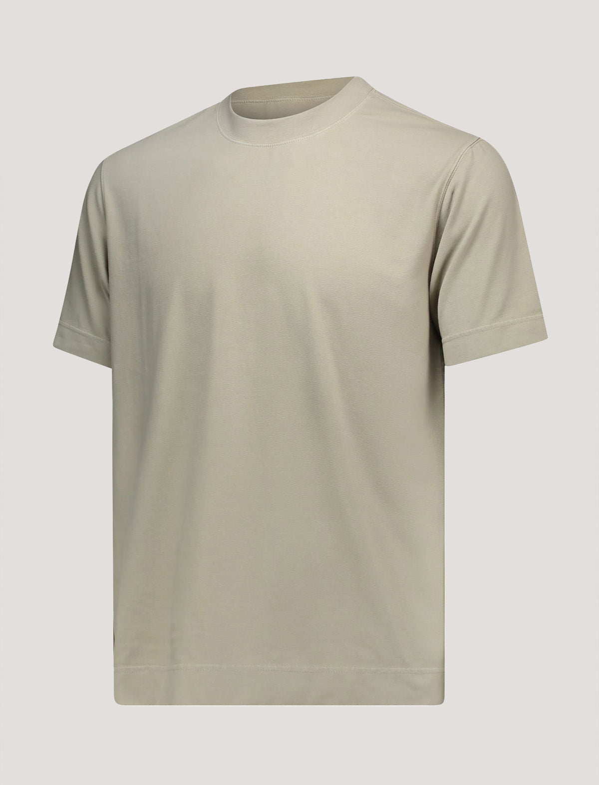 CIRCOLO 1901 Cahshmere Touch T-Shirt in Rainy Day